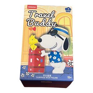 NEW MINISO SnoopyTravel Buddy SeriesBlind Box - Sealed Random Figure